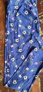 LuLaRoe SZ TC Minnie Mouse Blue w/ dots
